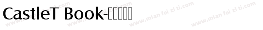 CastleT Book字体转换